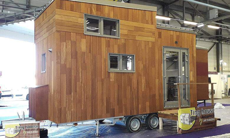 Une tiny house en démonstration
