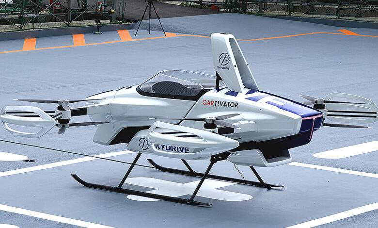Voiture volante : le Japon délivre son premier certificat de sécurité pour le taxi volant Skydrive