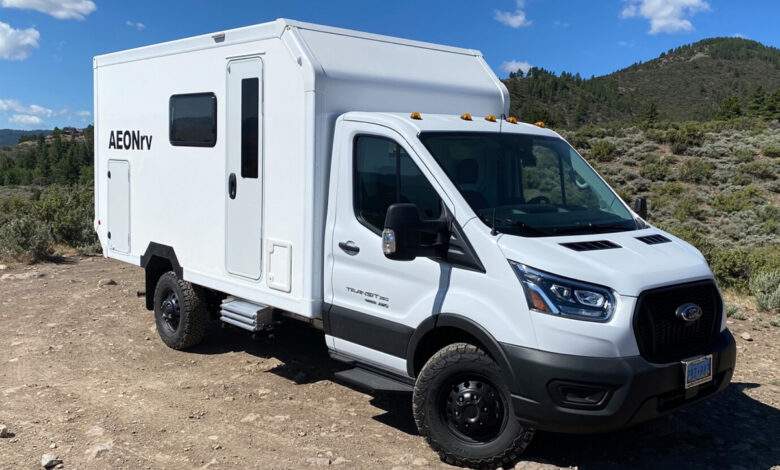 AEONrv, un camping-car hors réseau , pour des séjours en pleine nature