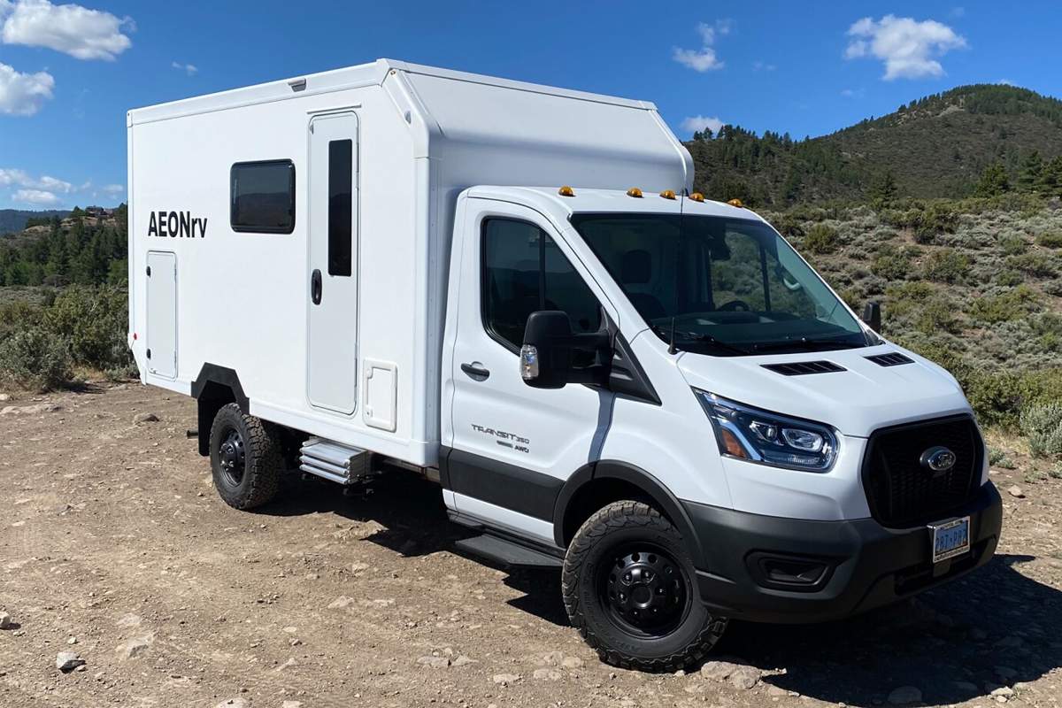 AEONrv, un camping-car hors réseau , pour des séjours en pleine nature