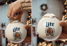 Cette marque de bière propose des boules de Noël remplies de.... biere !