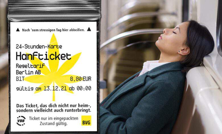 Des billets de transports en commun à base de chanvre comestibles pour un « Noël sans stress »