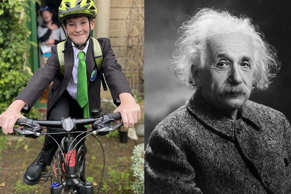 Ce jeune garçon britannique est plus intelligent qu'Albert Einstein (162 au test de QI de Mensa)