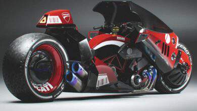 Vous aimez Akira ? Vous allez adorer ce concept bike inspiré de la moto de Kaneda