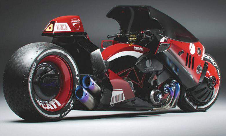 Vous aimez Akira ? Vous allez adorer ce concept bike inspiré de la moto de Kaneda