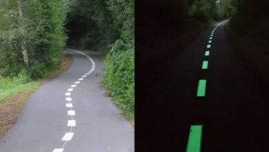 Sécurité routière : un marquage routier photoluminescent testé dans les Landes