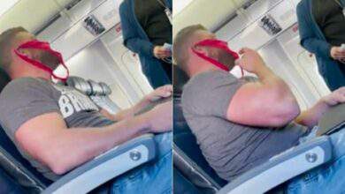 Un passager américain débarqué car il porte un string en guise de masque