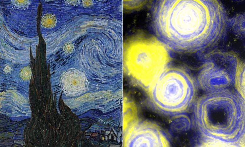 Une bactérie mutante a accidentellement recréé l’un des tableaux les plus emblématiques de Van Gogh