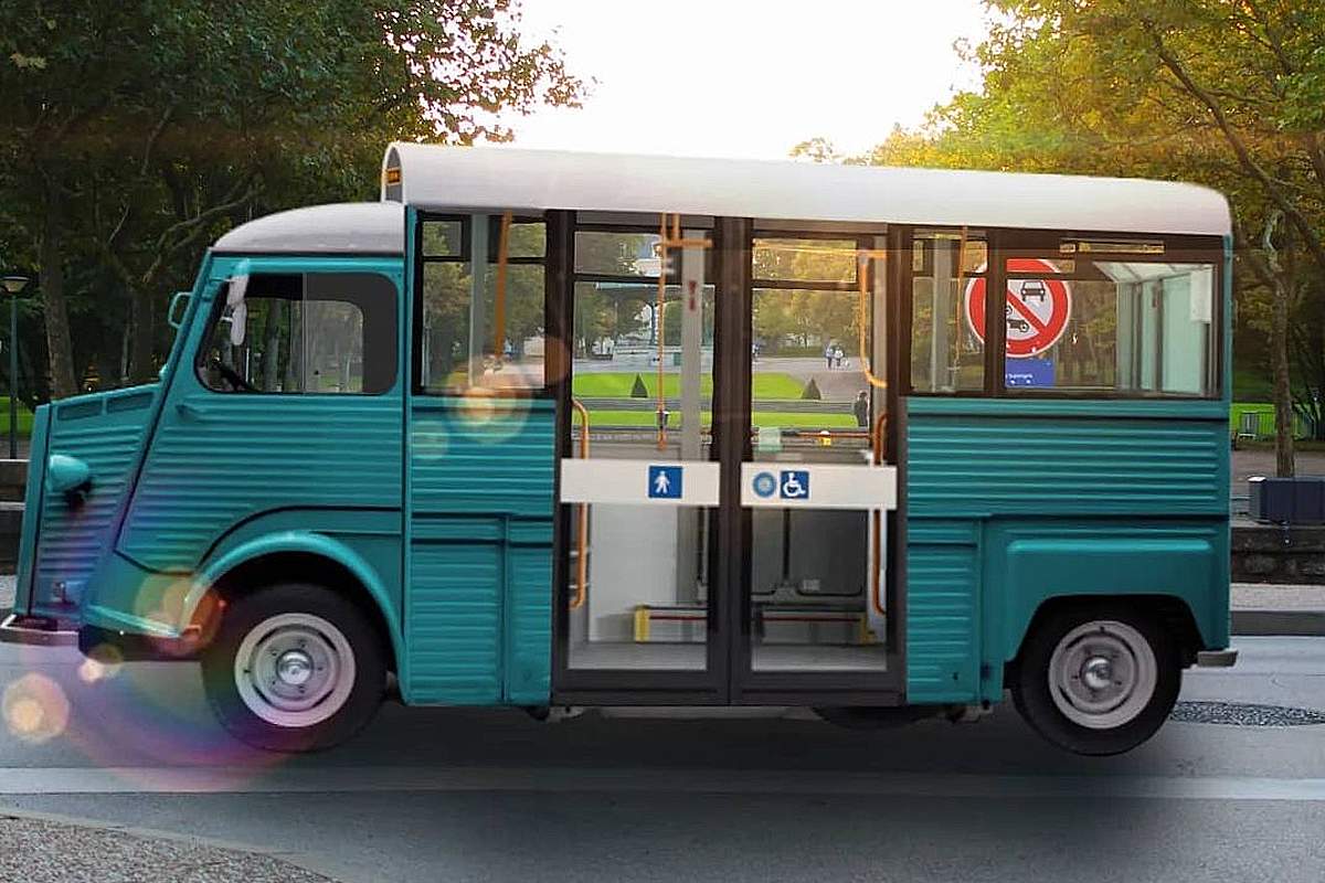 Retrofit : deux étudiants vont transformer un Citroën Type H en une navette à l'hydrogène