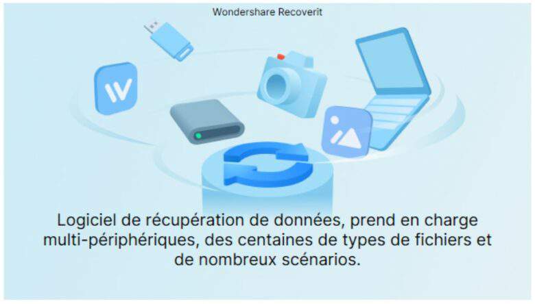 Wondershare Recoverit : le logiciel de récupération de données perdues ou supprimées