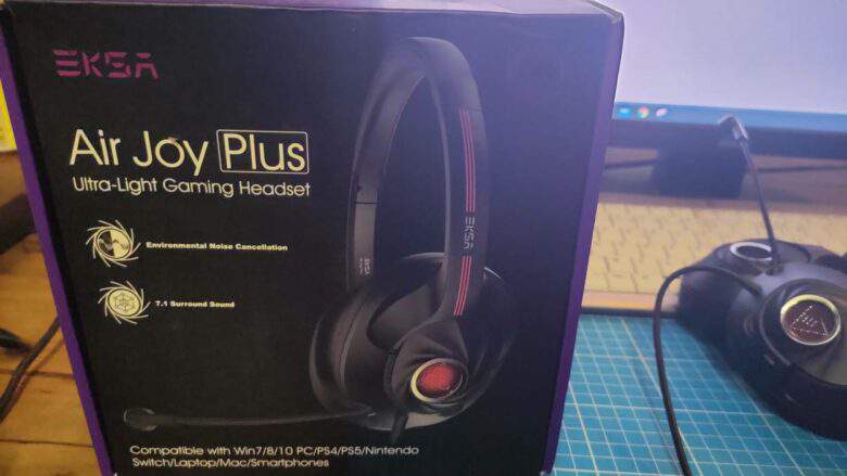 Test du casque gamers ulta-light (filaire) EKSA Air Joy Plus