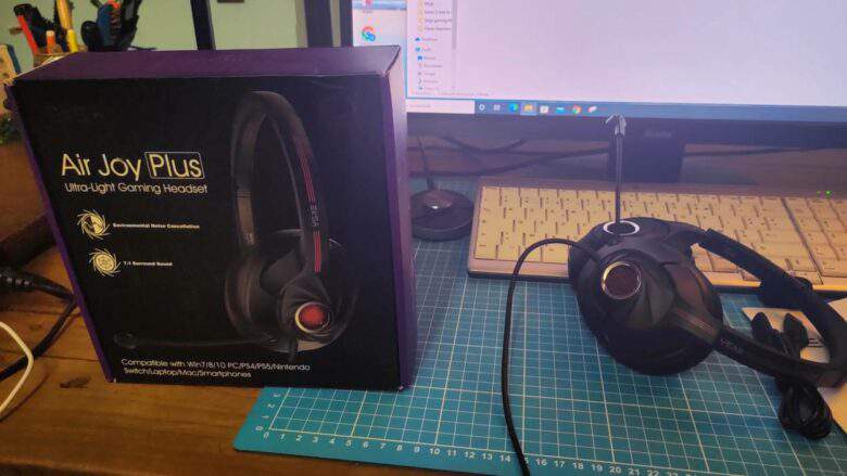 Test du casque gamers ulta-light (filaire) EKSA Air Joy Plus