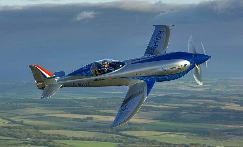 L'avion électrique "Rolls-Royce ACCEL Electric Flight"