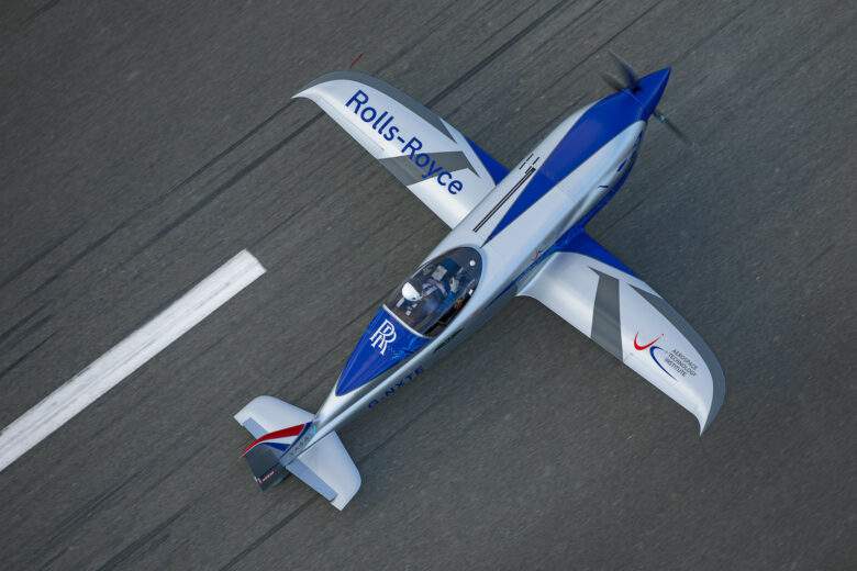 L'avion électrique "Rolls-Royce ACCEL Electric Flight"