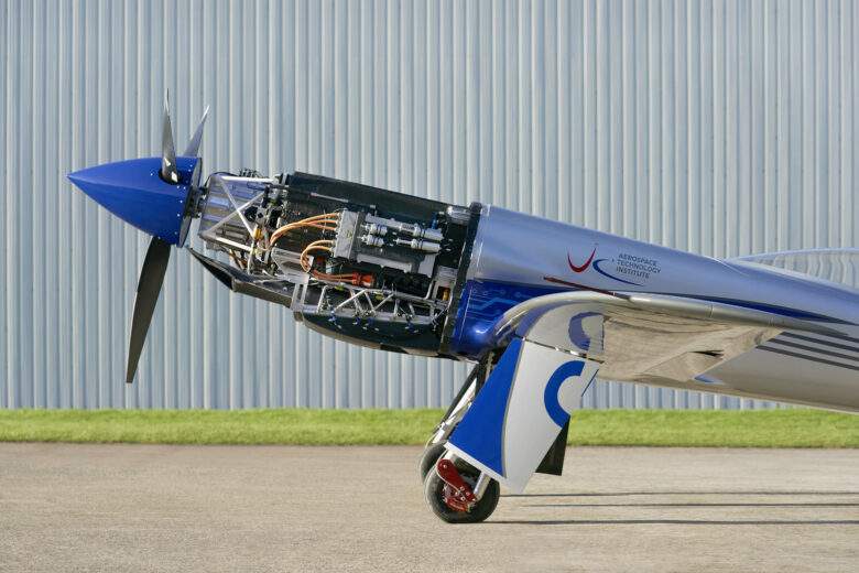 Le moteur de l'avion électrique "Rolls-Royce ACCEL Electric Flight" Crédit photo : Rolls-Royce