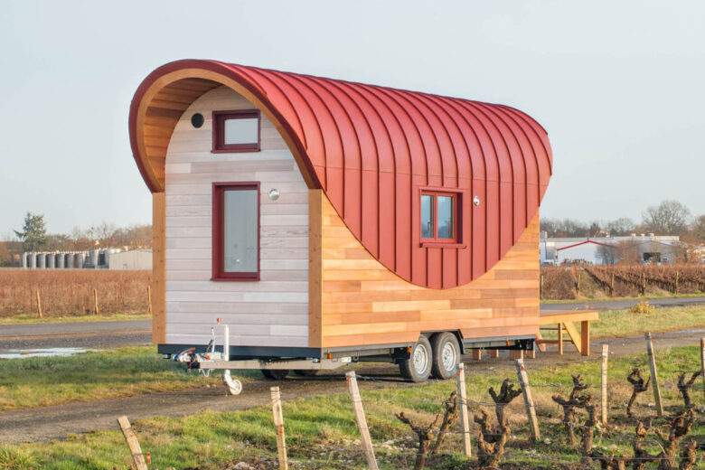 Une magnifique Tiny House inspirée des roulottes gitanes