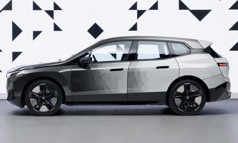 BMW : ce SUV électrique est capable de changer de couleur, instantanément !
