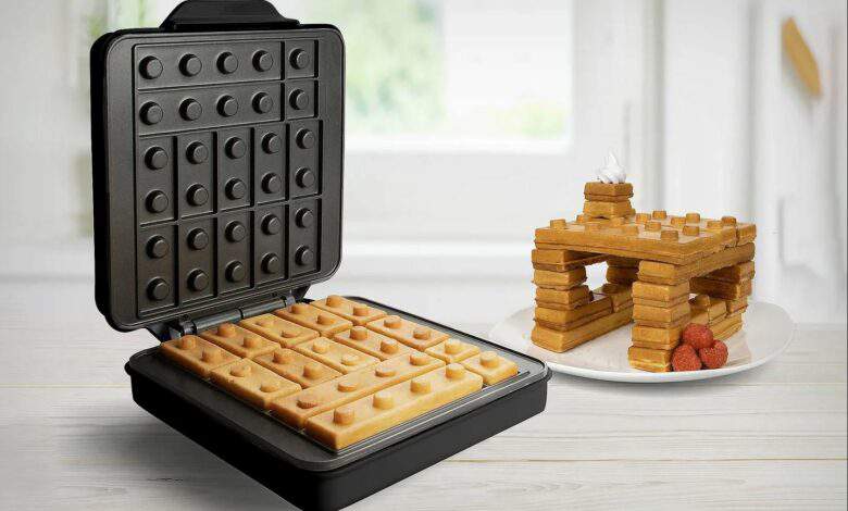 Et si vous proposiez des gaufres en forme de LEGO pour la chandeleur ?