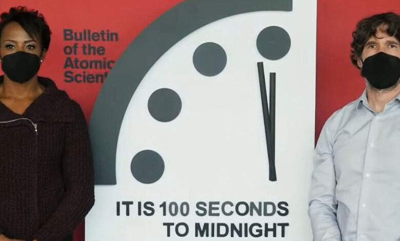 horloge de la fin du monde 2022