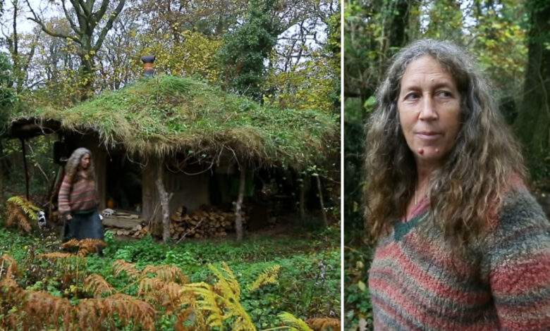 Une Ecossaise vit en totale autarcie depuis 20 ans dans une petite maison de hobbit