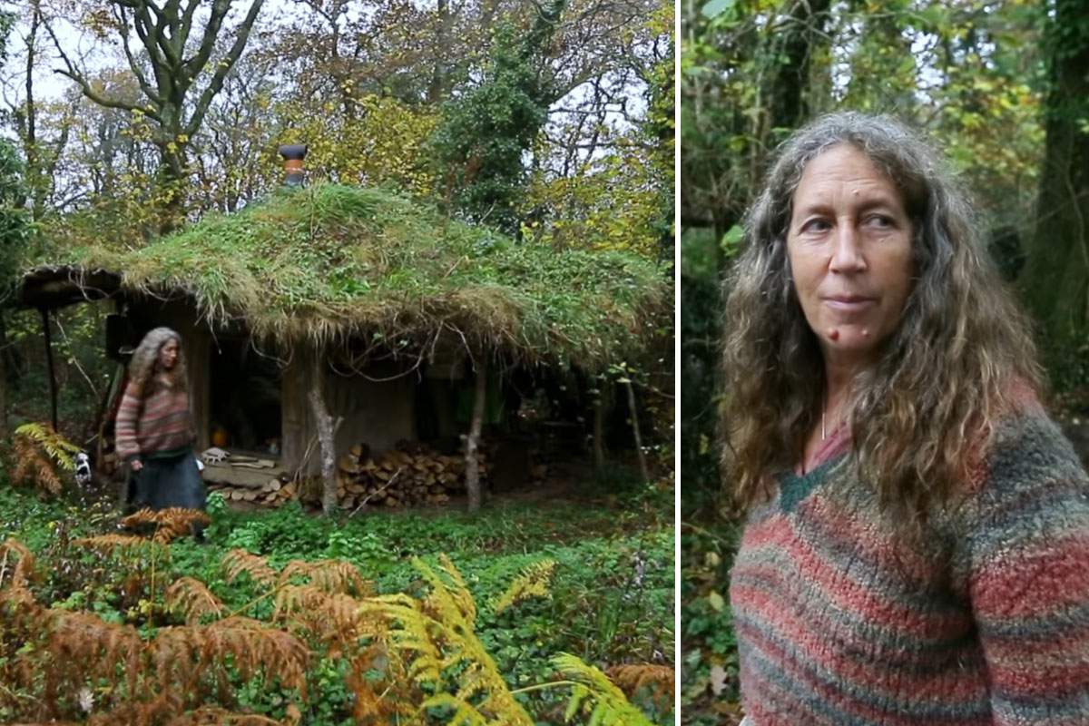 Une Ecossaise vit en totale autarcie depuis 20 ans dans une petite maison de hobbit