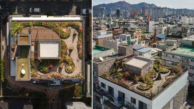 La Corée teste une maison de retraite aux toit et murs végétalisés et colorés