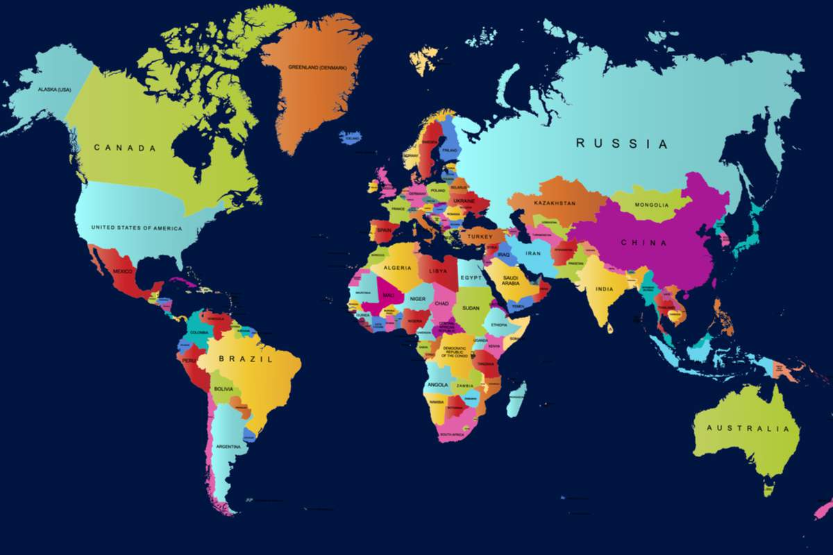 La 'véritable' taille des pays