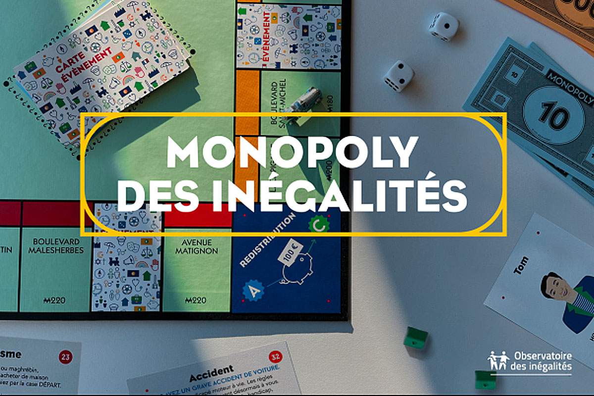 Le Monopoly des inégalités, une version revisitée pour sensibiliser les jeunes aux inégalités et discriminations