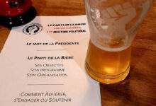 1er meeting politique Le parti de la bière