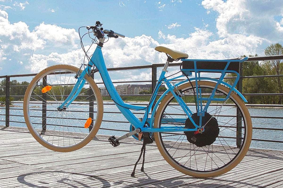 PI-POP le vélo électrique Made In Loiret, qui fonctionne SANS batterie