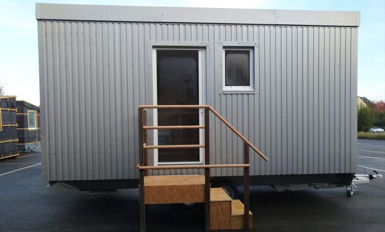 une tiny house pour héberger des sans-abri