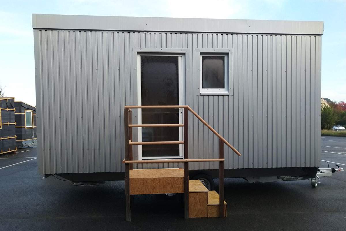 une tiny house pour héberger des sans-abri