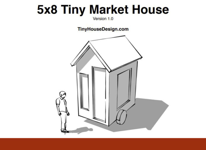 La Tiny Market House "Tiny House du Marché" V.1 (5x8)