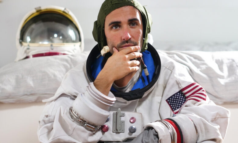 Un astronaute qui pense