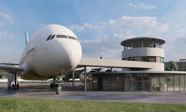 L'avion A380 transformé en hôtel restaurant