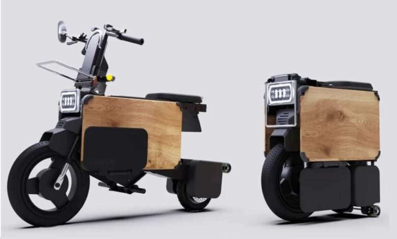Le scooter électrique pliable Tatamel Bike