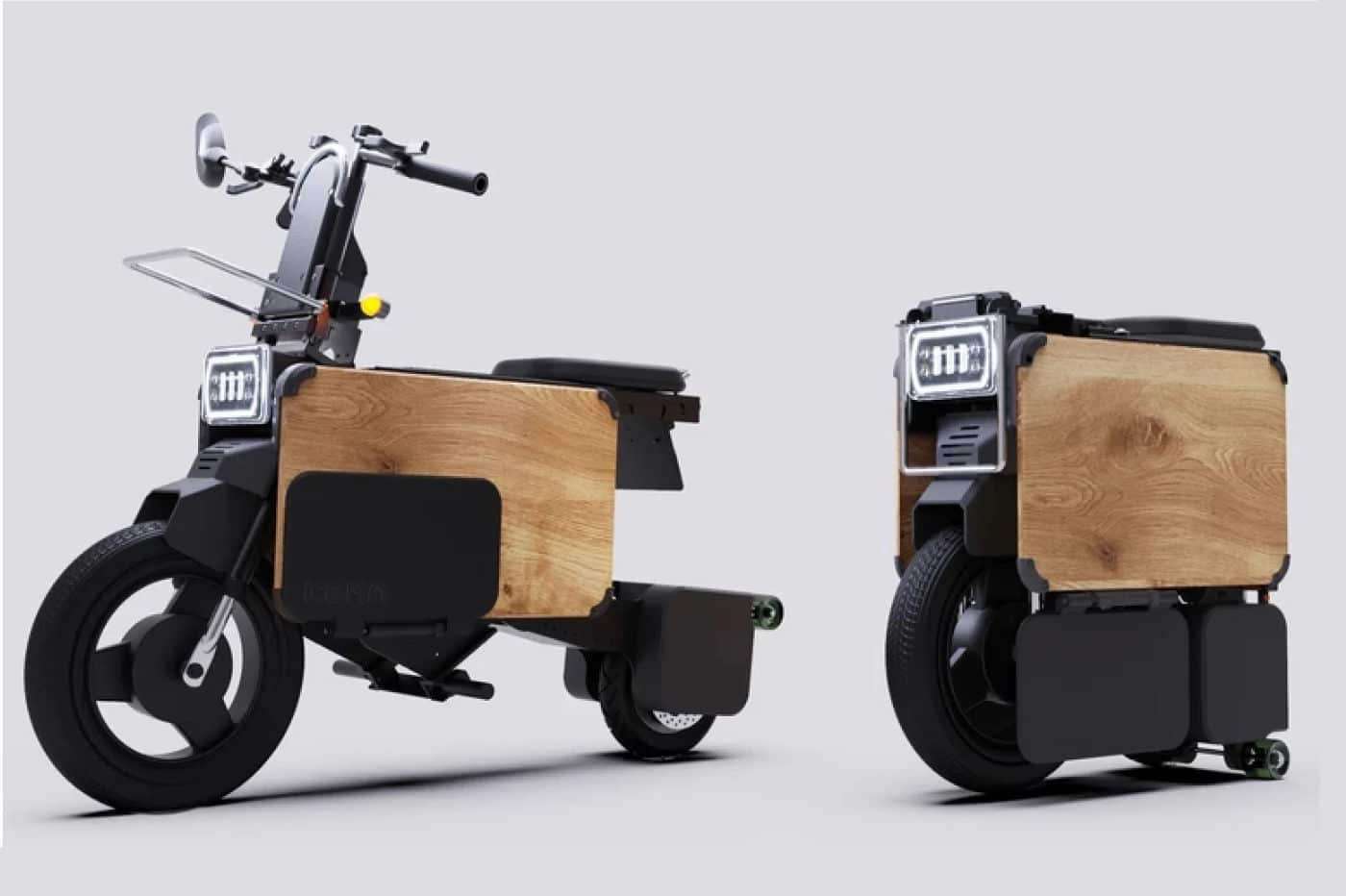 Le scooter électrique pliable Tatamel Bike