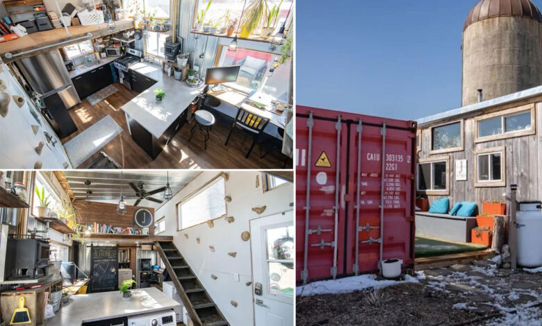 Une magnifique maison container