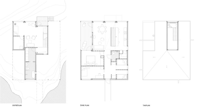 Les plans de la maison container