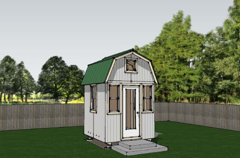 La Tiny House "Micro Gambrel"