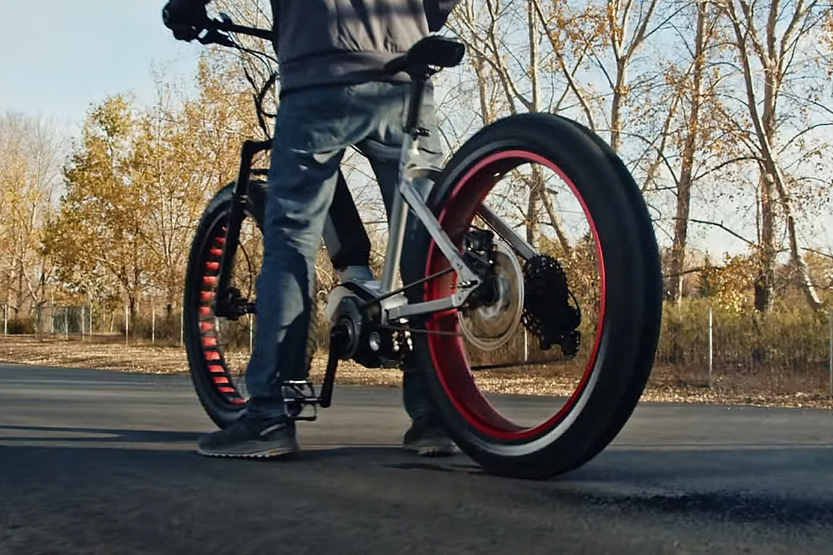 Le moteur Biktrix XD monté sur un VTT électrique