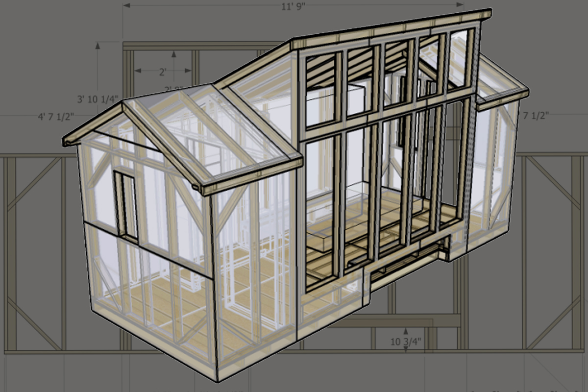 01. Construire sa mini maison : du plan à l'ossature - Terres de Savoirs