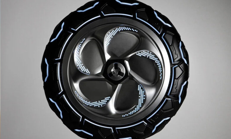Le pneu pureback nexen de face