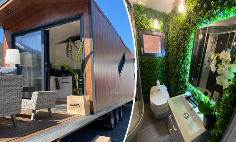 La Tiny House "La Dejessi" avec terrasse et salle d'eau végétalisée
