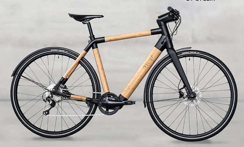 Le vélo en bambou Relief de Cyclik