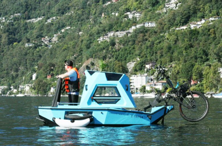 Le Z-TRITON 2.0 sur lun lac