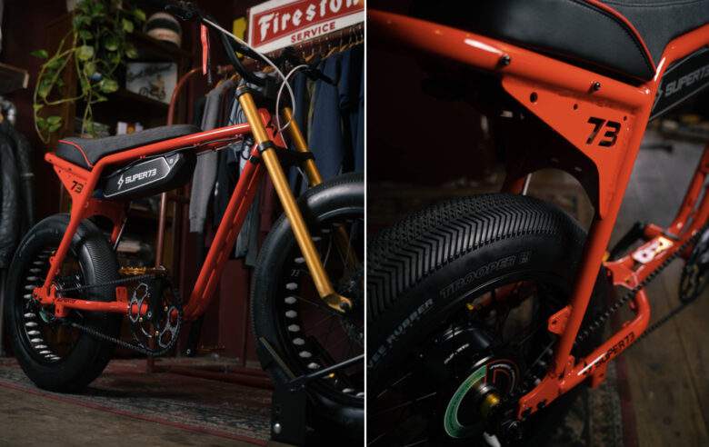 Le vélo super73 inspiré des motos Ducati