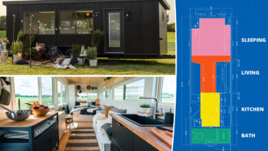 La Tiny House IKEA avec plan