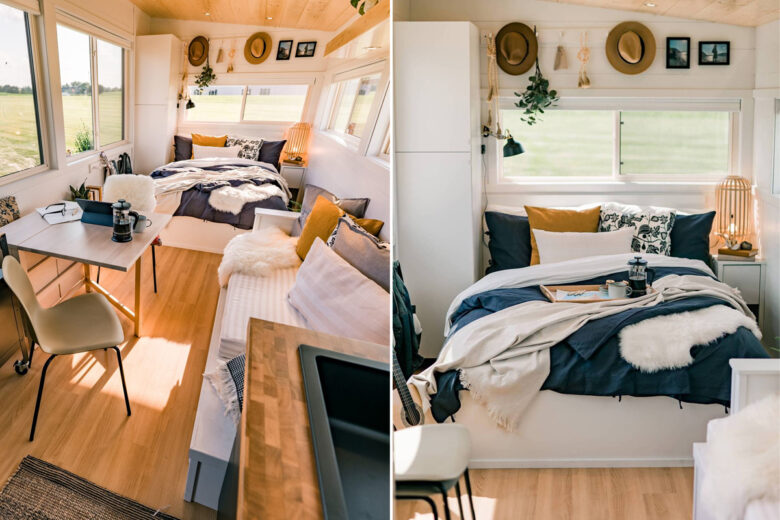 L'intérieur de la Tiny House IKEA