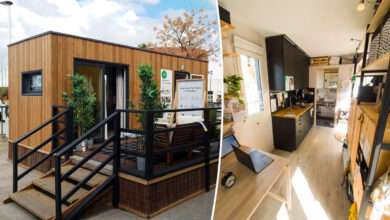 La Tiny House "les Frenchies" en partenariat avec IKEA